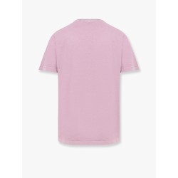 Cotton t-shirt with logo patch