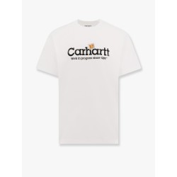 Label script organic cotton t-shirt