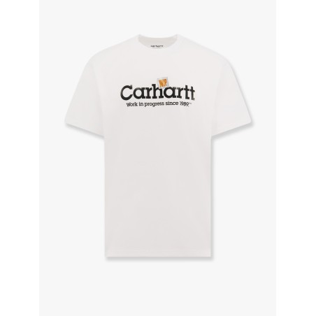 Label script organic cotton t-shirt