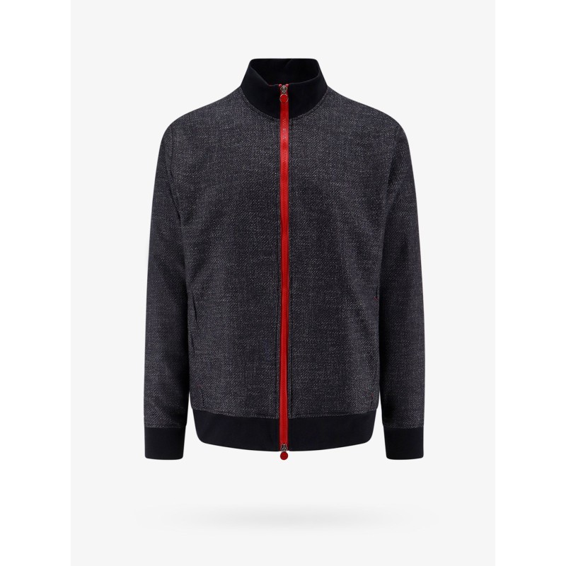 Virgin wool blend sweatshirt