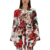 ROSE PRINT PAJAMA SHIRT