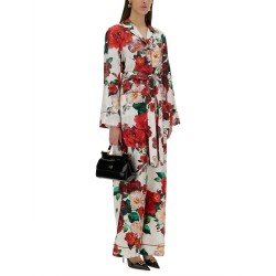 ROSE PRINT PAJAMA SHIRT