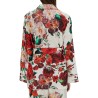 ROSE PRINT PAJAMA SHIRT