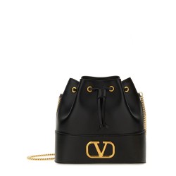 MINI BUCKET BAG WITH CHAIN "VLOGO SIGNATURE"