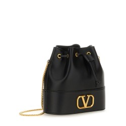 MINI BUCKET BAG WITH CHAIN "VLOGO SIGNATURE"