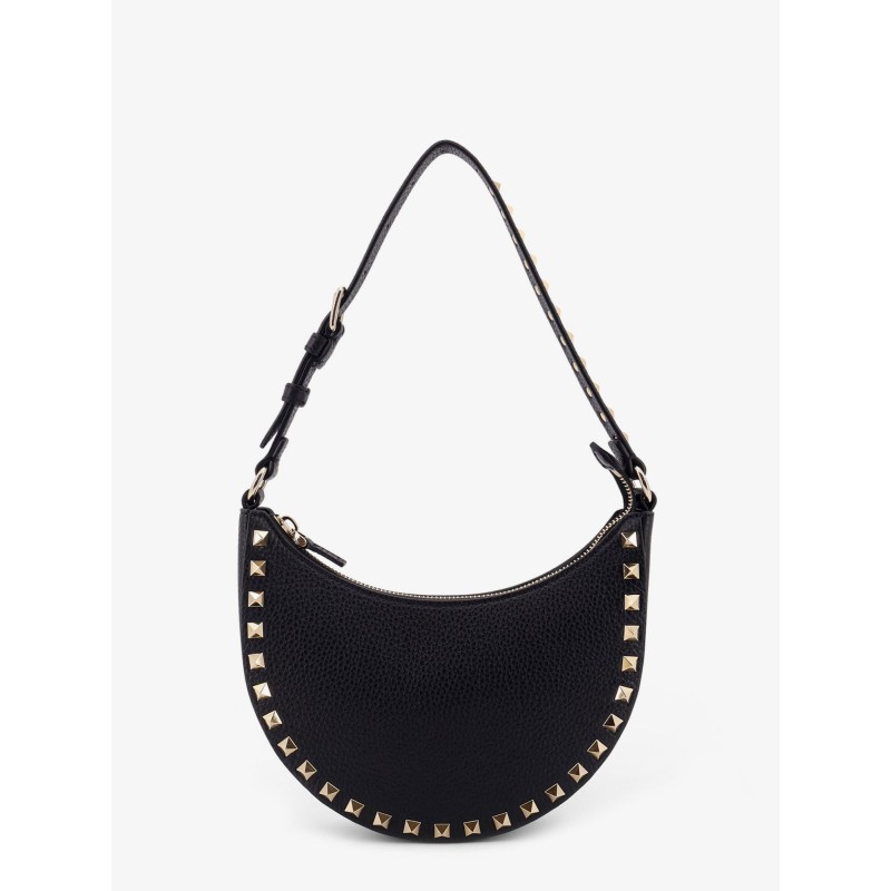Valentino Garavani Rockstud leather mini hobo bag