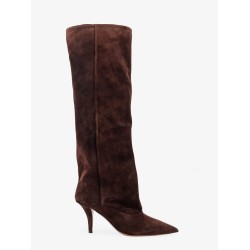 Ines Reverse suede boots