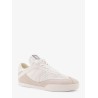 Chloé Kick low-top leather sneakers with mesh inserts