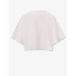 Cropped cotton t-shirt