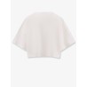 Cropped cotton t-shirt