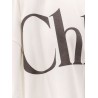 Cropped cotton t-shirt