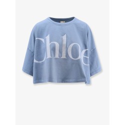 Cropped cotton t-shirt
