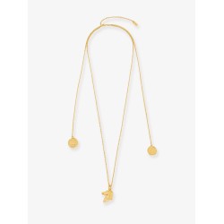 Chloé Charms brass necklace