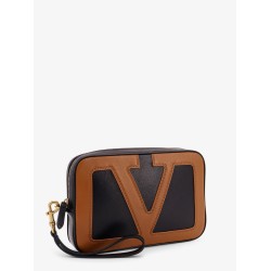 Valentino Garavani Viva Superstar leather clutch