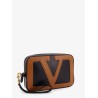 Valentino Garavani Viva Superstar leather clutch