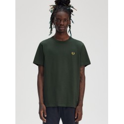 Cotton t-shirt with logo embroidery