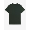 Cotton t-shirt with logo embroidery