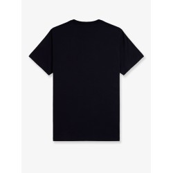 Cotton t-shirt with logo embroidery