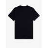 Cotton t-shirt with logo embroidery