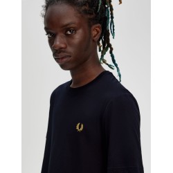 Cotton t-shirt with logo embroidery
