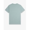 Cotton t-shirt with logo embroidery