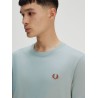 Cotton t-shirt with logo embroidery