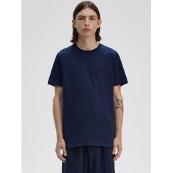 Cotton t-shirt with logo embroidery