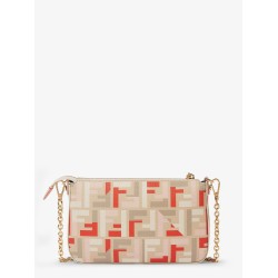 Pouch Baguette FF jacquard fabric shoulder bag