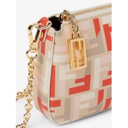 Pouch Baguette FF jacquard fabric shoulder bag