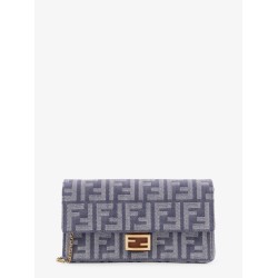 Wallet on chain Baguette shoulder bag