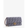 Wallet on chain Baguette shoulder bag
