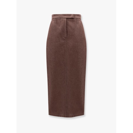 Pianosa max mara sfilata cotton long skirt