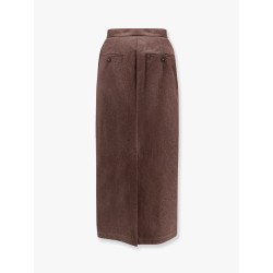 Pianosa max mara sfilata cotton long skirt