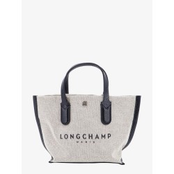 Essential canvas handbag with logo print