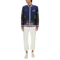 "SURF CLUB MIDNIGHT" PRINT SHIRT