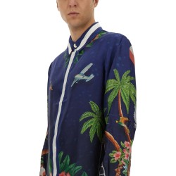 "SURF CLUB MIDNIGHT" PRINT SHIRT