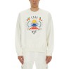 SWEATSHIRT WITH "HOME WAY MOUNTAIN" EMBROIDERY