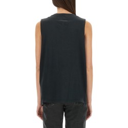 VESTS WITH LOGO