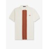 Cotton polo shirt with zip