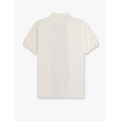 Cotton polo shirt with zip