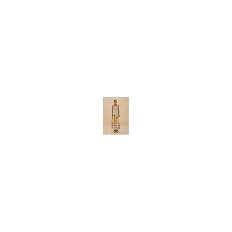 Aracati cotton and viscose long dress