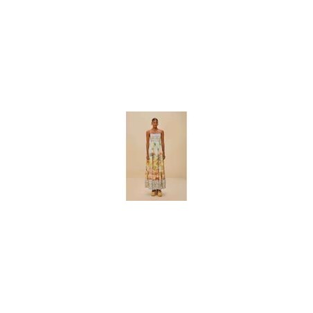 Aracati cotton and viscose long dress