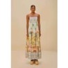 Aracati cotton and viscose long dress