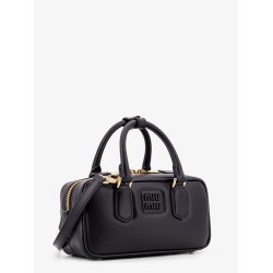 Arcadie leather shoulder bag
