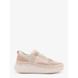 Nama low-top mesh sneakers with suede inserts