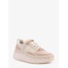 Nama low-top mesh sneakers with suede inserts