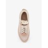 Nama low-top mesh sneakers with suede inserts