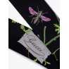 Gucci Flora printed silk twill neck bow