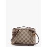 GG Supreme fabric shoulder bag with leather inserts