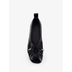 Rosalind leather ballerinas